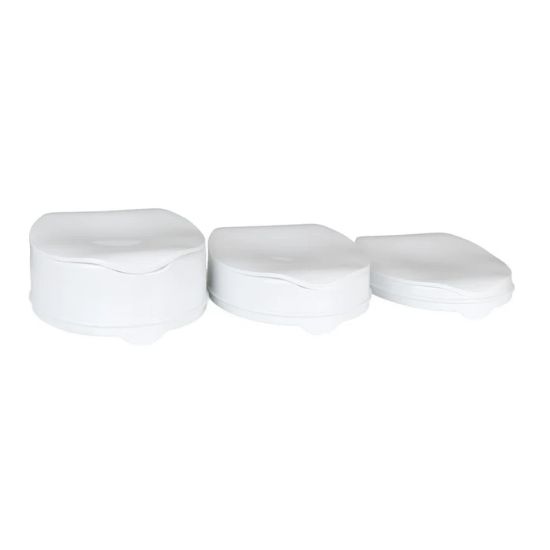 Picture of Homecraft Savanah Raised Toilet Seat with Lid Homecraft 