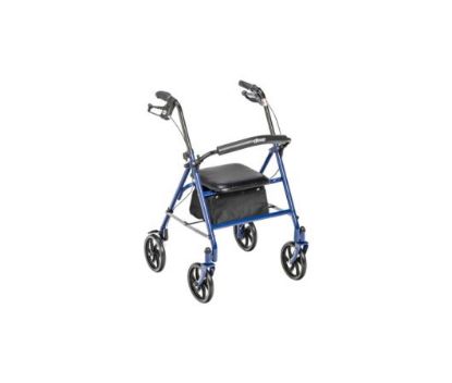 Picture of Drive Medical Durable 4 Wheel Rollator with 7.5″ Casters