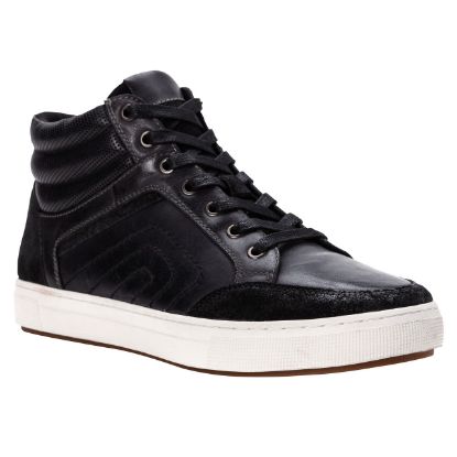 Picture of Kenton Men’s Zip-Up Hi-Top – MCA005L Black