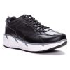Picture of Propet MAA202L Ultra Lace up Black leather walking shoes ultimate comfort