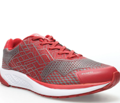 Picture of Propet Mens Propet One MAA102M Crimson/grey Width W