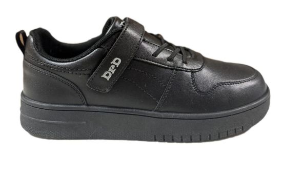 Picture of DRD FORCE Black Orthopedic-Friendly Footwear Shoes Width W